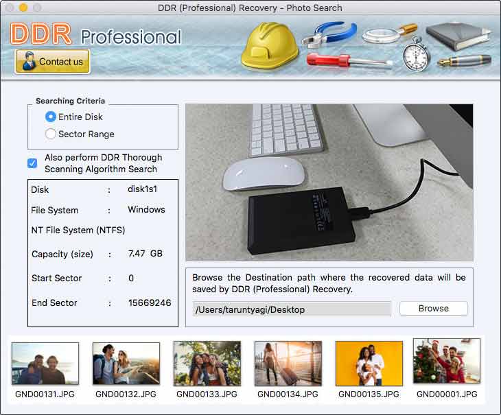 Screenshot of Mac Restore Deleted 4.0.1.6