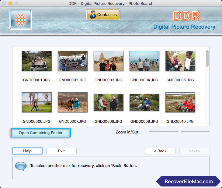 Recover File Mac - Digital Pictures